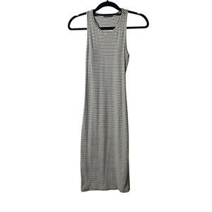 Soprano‎ striped bodycon sleeveless dress women’s size XS